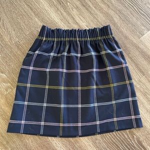 NWOT | J Crew plaid skirt